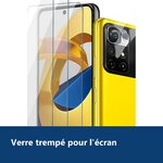 Vue de détail – Verres Trempes X2 Pour Poco M4 Pro 5G