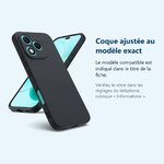 Accessoire ajusté au modèle exact – Coque Silicone Noir Pour Honor 400 Lite