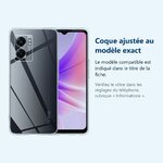 Accessoire ajusté au modèle exact – Coque Silicone Transparente Pour Oppo A77 5G / A57 5G