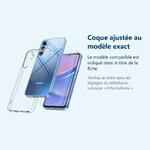 Accessoire ajusté au modèle exact – Coque Silicone Transparente + Verre Trempe Pour Samsung Galaxy A15
