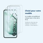 Accessoire ajusté au modèle exact – Verres Trempes X3 Pour Samsung Galaxy S22 5G