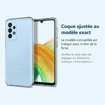 Accessoire ajusté au modèle exact – Coque Silicone Transparente Pour Samsung A33 5G