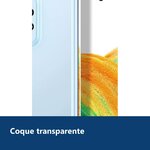 Vue de détail – Coque Silicone Transparente Pour Samsung A33 5G