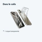 Contenu du colis – Coque Silicone Transparente Pour iPhone 15 Pro Max / Ultra