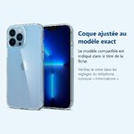 Accessoire ajusté au modèle exact – Coque Transparente pour iPhone 13 Pro Max (6,7 pouces)