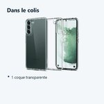 Contenu du colis – Coque Silicone Transparente Pour Samsung Galaxy S22 Plus 5G