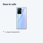 Contenu du colis – Coque Silicone Transparente Pour Xiaomi 11T / 11T Pro