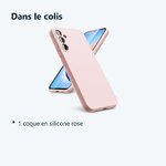 Contenu du colis – Coque Pour Samsung Galaxy A35 5G Silicone Rose