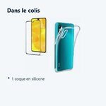 Contenu du colis – Coque Silicone + Vitre Protection Ecran Pour XIAOMI REDMI 9A
