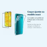 Accessoire ajusté au modèle exact – Coque Silicone + Vitre Protection Ecran Pour XIAOMI REDMI 9A