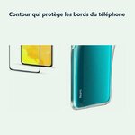 Contour qui protège les bords – Coque Silicone + Vitre Protection Ecran Pour XIAOMI REDMI 9A
