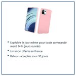Expédition le jour même, livraison offerte, retours sous 30 jours – Coque Silicone Rose pour Xiaomi Mi 11 Lite