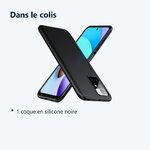 Contenu du colis – Coque Silicone Noire Pour Xiaomi Redmi 10