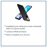 Expédition le jour même, livraison offerte, retours sous 30 jours – Coque Silicone Noire Pour Xiaomi Redmi 10