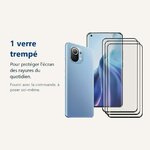 Verre trempé pour protéger lécran – Verres Trempe X3 Pour Xiaomi Mi 11