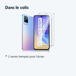 Contenu du colis – Verres Trempes X2 Pour Vivo V21 5G