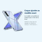 Accessoire ajusté au modèle exact – Coque Pour Samsung Galaxy A36 5G Silicone Transparente Angles Renforces + Verre Trempe
