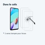 Contenu du colis – Verres Trempes X3 Pour Xiaomi Redmi 10