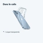 Contenu du colis – Coque Transparente pour iPhone 14 (6,1 pouces)