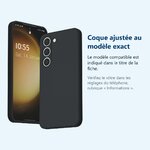 Accessoire ajusté au modèle exact – Coque Noir pour Samsung Galaxy S23 (6,1 pouces)