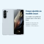 Accessoire ajusté au modèle exact – Coque Blanche Pour Samsung Z Fold 5 5G