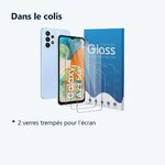 Contenu du colis – Verres Trempes X3 Pour Samsung A23 5G