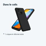 Contenu du colis – Coque Pour Xiaomi Redmi 10C Silicone Noir