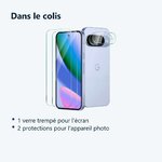 Contenu du colis – Verre Trempe et Protection Camera Arriere X2 Pour Pixel 10