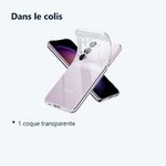 Contenu du colis – Coque Silicone Transparente Pour Samsung Galaxy S23 Plus 5G