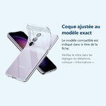 Accessoire ajusté au modèle exact – Coque Silicone Transparente Pour Samsung Galaxy S23 Plus 5G