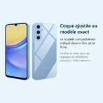 Accessoire ajusté au modèle exact – Coque Silicone Transparente Pour Samsung Galaxy A15