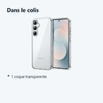 Contenu du colis – Coque Silicone Transparente Pour Samsung Galaxy S25 FE