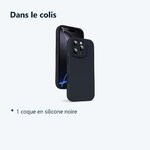 Contenu du colis – Coque Pour iPhone 16 Pro Silicone Noir