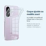 Accessoire ajusté au modèle exact – Coque Silicone Transparente Pour Samsung Galaxy A37 5G