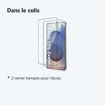 Contenu du colis – Verres Trempes X2 Pour Samsung Galaxy S25 Ultra