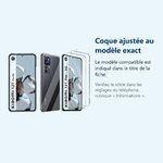 Accessoire ajusté au modèle exact – Coque Silicone Transparente + 2 Vitres Protection Ecran Pour Xiaomi 12T Pro 5G