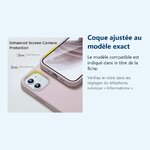Accessoire ajusté au modèle exact – Coque Rose pour iPhone 12 Mini (5,4 pouces)