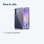 Contenu du colis – Coque Silicone Transparente Pour Samsung Galaxy S26 Plus