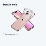 Contenu du colis – Coque antichoc pour iPhone 13 Mini (5,4 pouces)