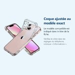 Accessoire ajusté au modèle exact – Coque antichoc pour iPhone 13 Mini (5,4 pouces)