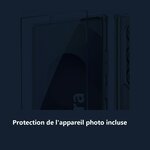 Protection de lappareil photo – Coque Silicone Transparente Compatible Magsafe + Verre Trempes et Protection Camera Arriere