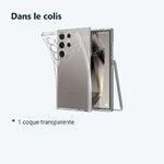 Contenu du colis – Coque Silicone Transparente Pour Samsung Galaxy S24 Ultra