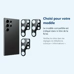 Accessoire ajusté au modèle exact – Verres Protection Camera Arriere X3 Pour Samsung Galaxy S24 Ultra