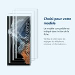 Accessoire ajusté au modèle exact – Verres Trempes X3 Pour Samsung Galaxy S22 Ultra 5G