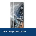 Vue de détail – Verres Trempes X3 Pour Samsung Galaxy S22 Ultra 5G