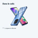 Contenu du colis – Coque Pour Xiaomi Redmi 10A Silicone 4 Coins Renforces