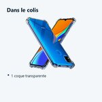 Contenu du colis – Coque Silicone Transparente Angles Renforces Pour Xiaomi Redmi 9C / 9C NFC
