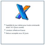 Expédition le jour même, livraison offerte, retours sous 30 jours – Coque Silicone Transparente Angles Renforces Pour Xiaomi