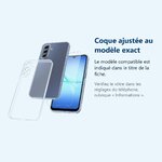 Accessoire ajusté au modèle exact – Coque Silicone Transparente + Verre Trempe Pour Samsung Galaxy A17