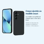 Accessoire ajusté au modèle exact – Coque Pour Samsung A57 5G Silicone Noir